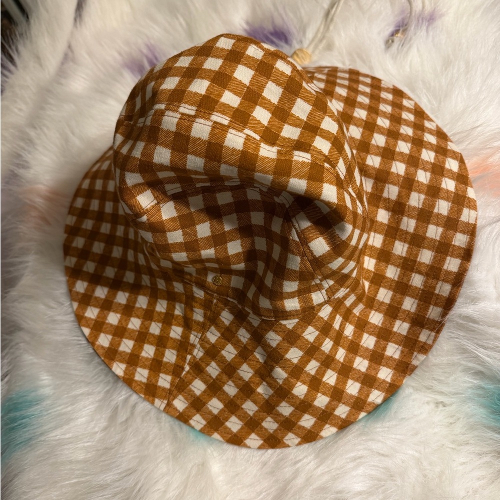 Tory Burch Brown Reversible Hat